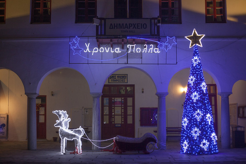 Mykonos in Christmas